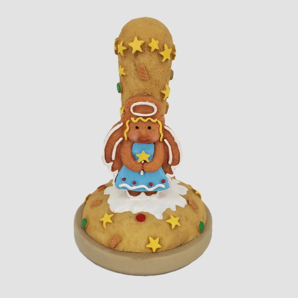 Rite Aid Collectable Cookie Stamp Gingerbread Angel Christmas 972263-VII Vintage